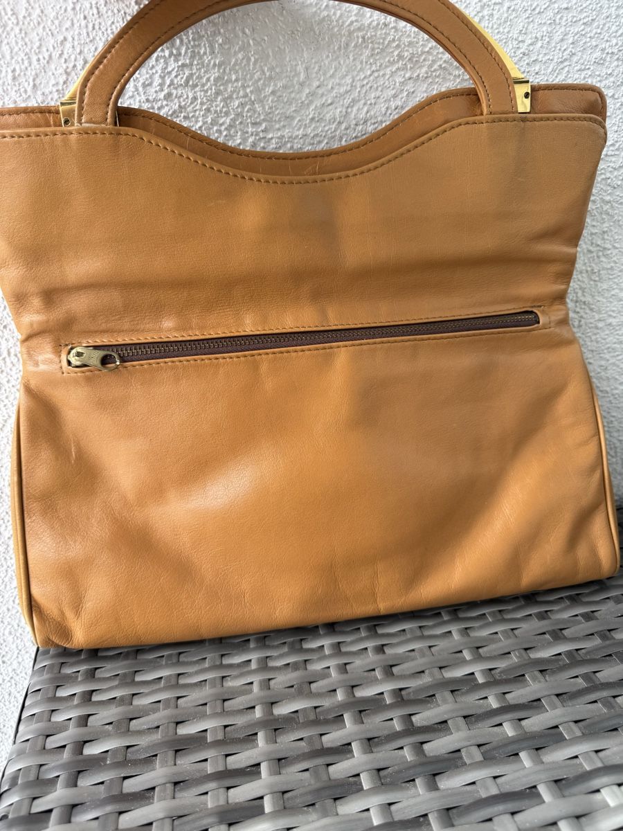 Taschen für Damen: Vintage Clutch/Handtasche aus echtem Leder – Gebraucht aus Balsthal von Narulya 2