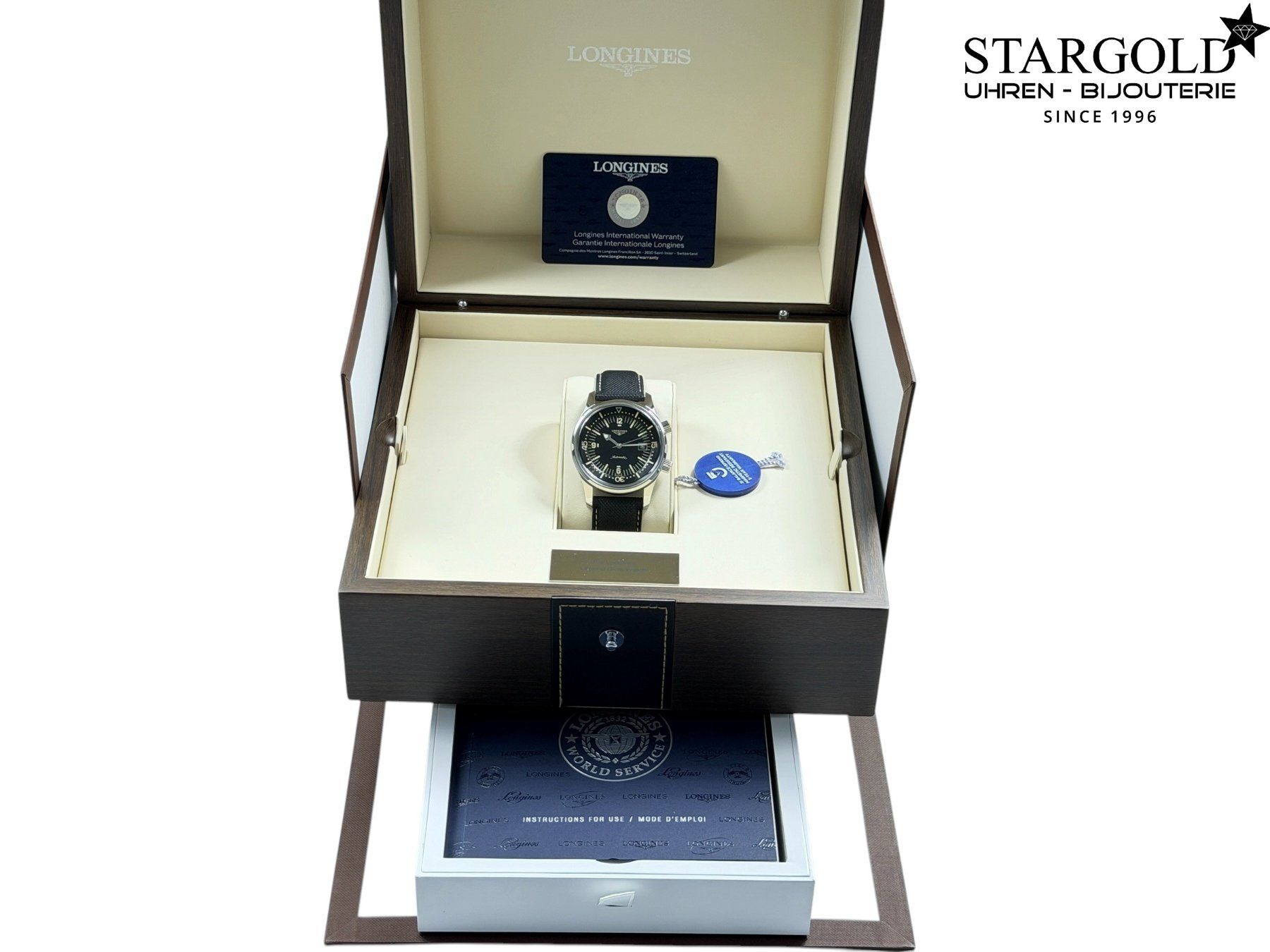 Longines Montres: Longines Legend Diver - L3.774.4.50.0 – D'occasion à Zürich par Stargold-Uhren 9