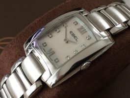 EBEL BRASILIA FOR WOMAN PEARL & DIAMONDS - CHF 3'100.- SWISS