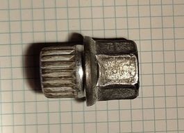 Radschraube, Radmutter, Sicherheitsschrauben, VW