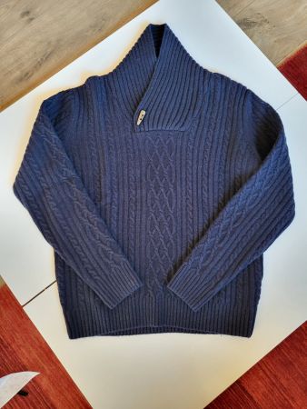 MARINA MILITARE - Sweater 80% Laine Bleu Marine Foncé, M