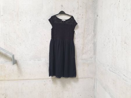 Robe de fête manche courtes Charles Vögele, noir, fille, 140