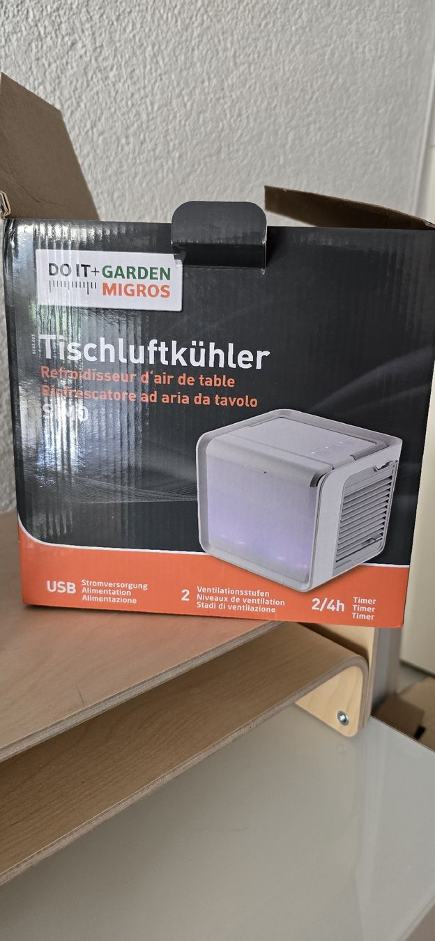 Condizionatori: Tischluftkühler mit USB Anschluss – Nuovo e nell'imballaggio originale da Ostermundigen venduto da Velora 2