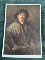 Postkarte Rembrandt Selbstbildnis Wien Kunsthistorisches Mus