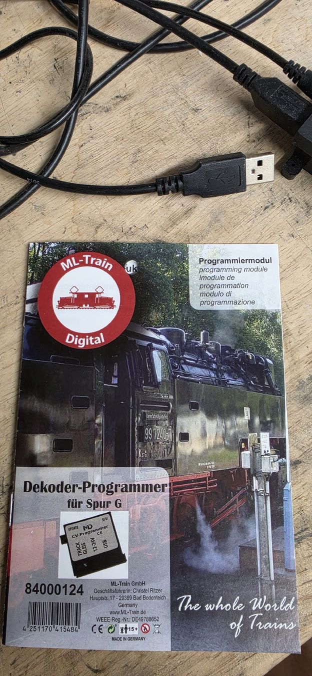 Trains électriques: ML-Train Digital Dekoder Programmer für Spur G - Top! – D'occasion à Breitenbach par gnieserli 4