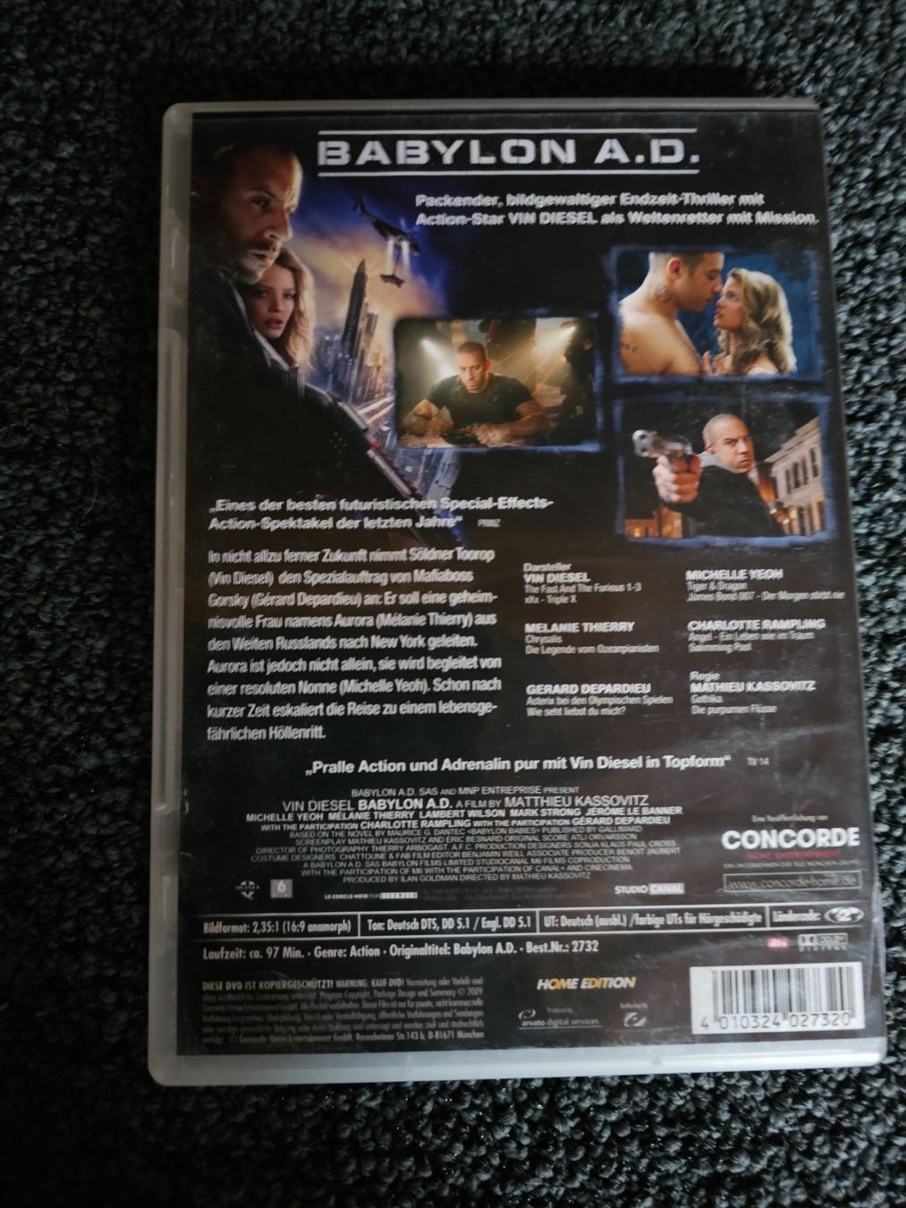Tutti i DVDs: BABYLON A.D.(13406) – Usato da Ruswil venduto da M71 1