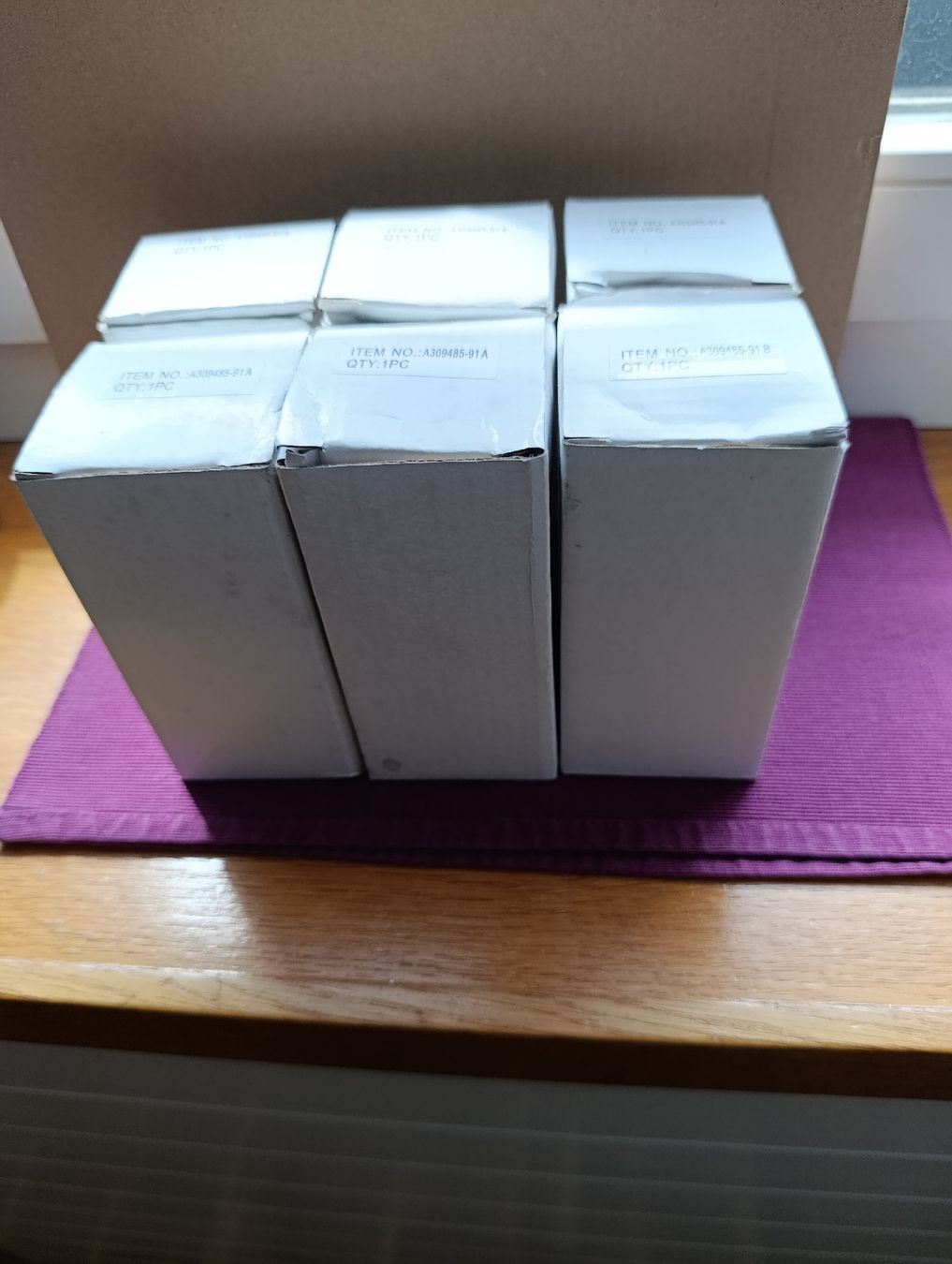 Statuette: Engel mit Schirm auf Kugel 6 Stück  – Nuovo (secondo la descrizione) da Elfingen venduto da Bimbo 3