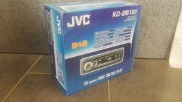 JVC,  KD-DB101, Autoradio mit CD, AUX-IN, DAB ;  Neu !