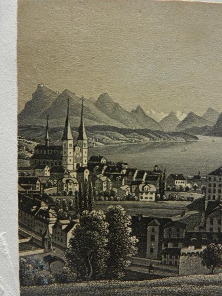 Incisioni: Luzern von Dikenmann cdv – Usato da Risch venduto da Rischli15 3