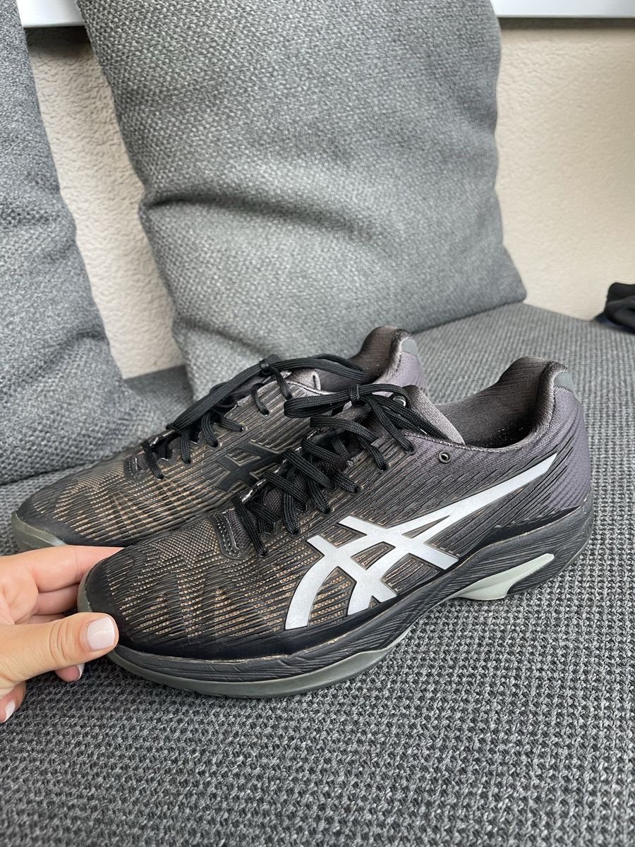 Asics Herrenschuhe: Tennisschuhe Asics Solution Speed FF grau Grösse 40.5 – Gebraucht aus Wetzikon ZH von man_7mn7