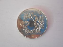 1968  1000 JAHRE BALSTHAL Medaille  Silber 15gr.