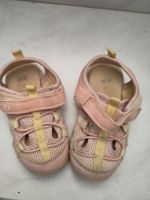Sandalen, rosa, Stoff, Gr. 23 von h&m