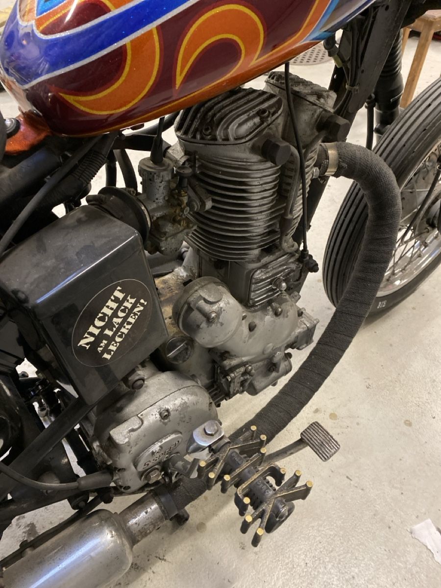 Enfield/Royal-Enfield Strada: Royal Enfield Bullet 350, Einzelstück! – Usato da Bühl BE venduto da Tam21 4