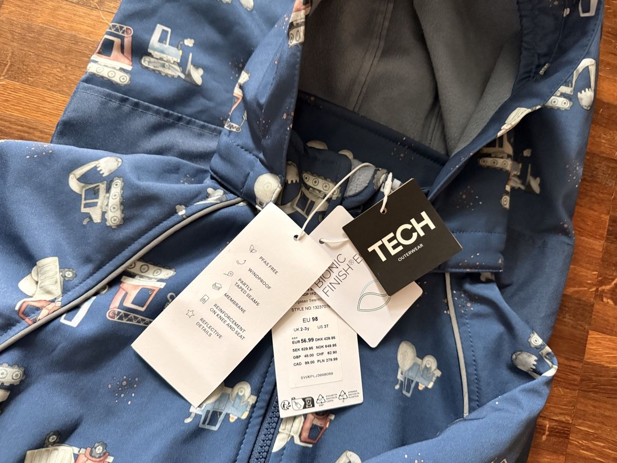 Name It Jumpsuits: Name it Softshell Overall blau Gr. 98 – Neu (gemäss Beschreibung) aus Winterthur von hera05 3
