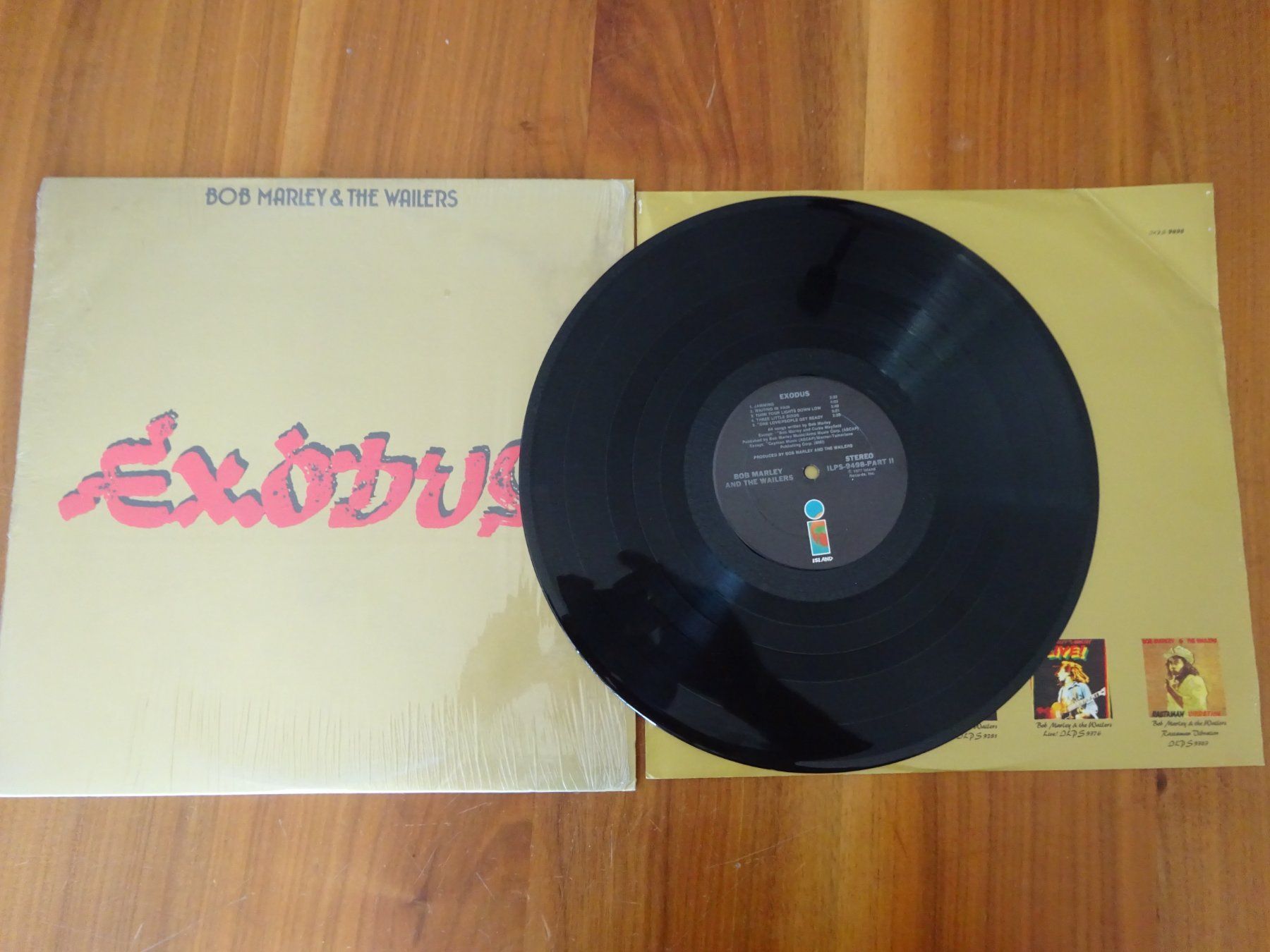 Vinyles: BOB MARLEY ** EXODUS ** US PRESS 1977 – D'occasion à Luzern par xrayspex99 2