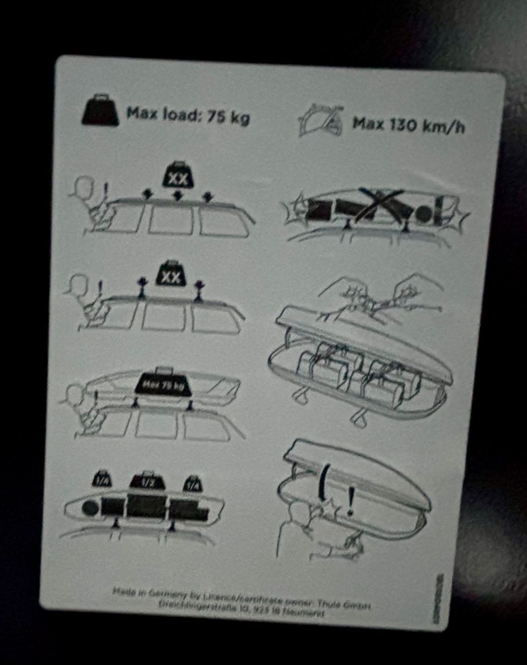 Thule Box da tetto: Thule Dachbox - Motion XT L – Usato da Etzelkofen venduto da R0DRIGUES 8