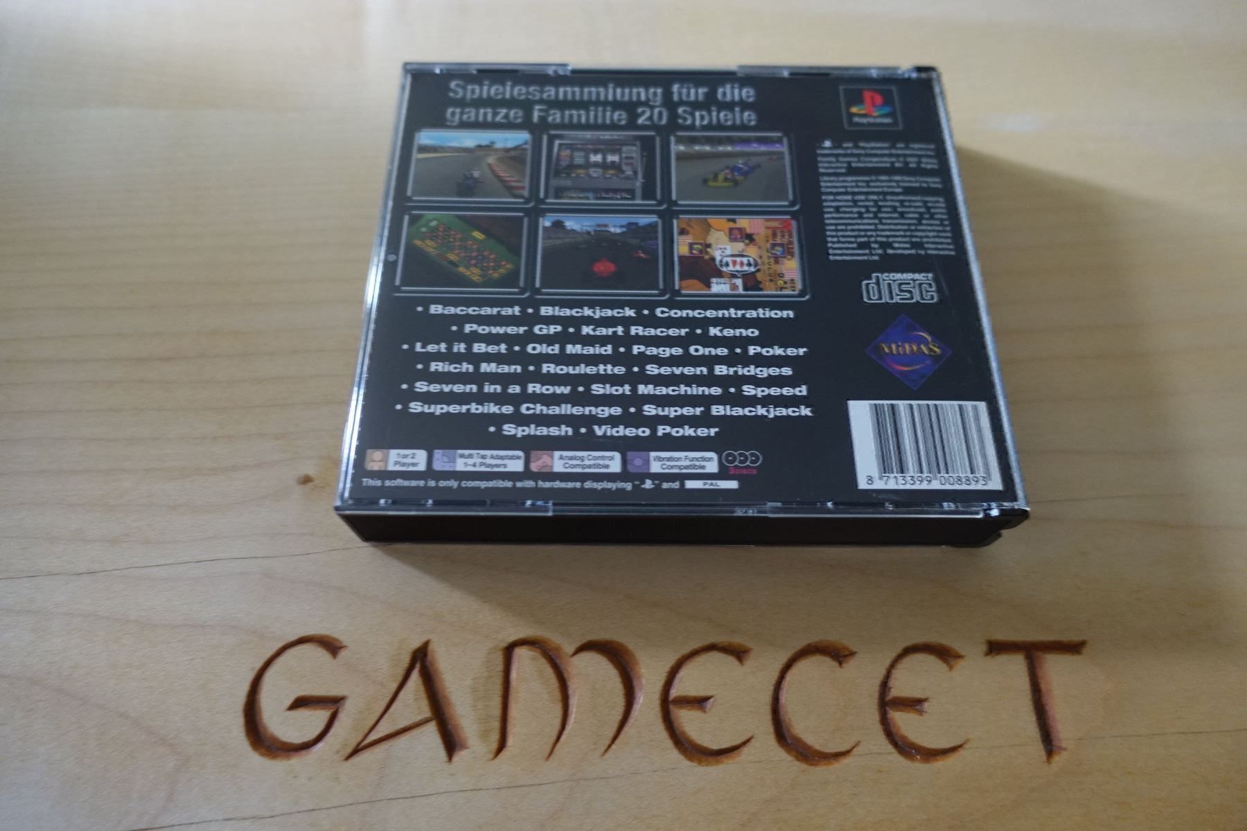 Sony Giochi: Family Games Compendium – Usato da Steinach venduto da Gamecet 3