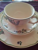 Villeroy & Boch, " Alt Strassburg" Gedeck-3-teilig 🌸🌻🌺