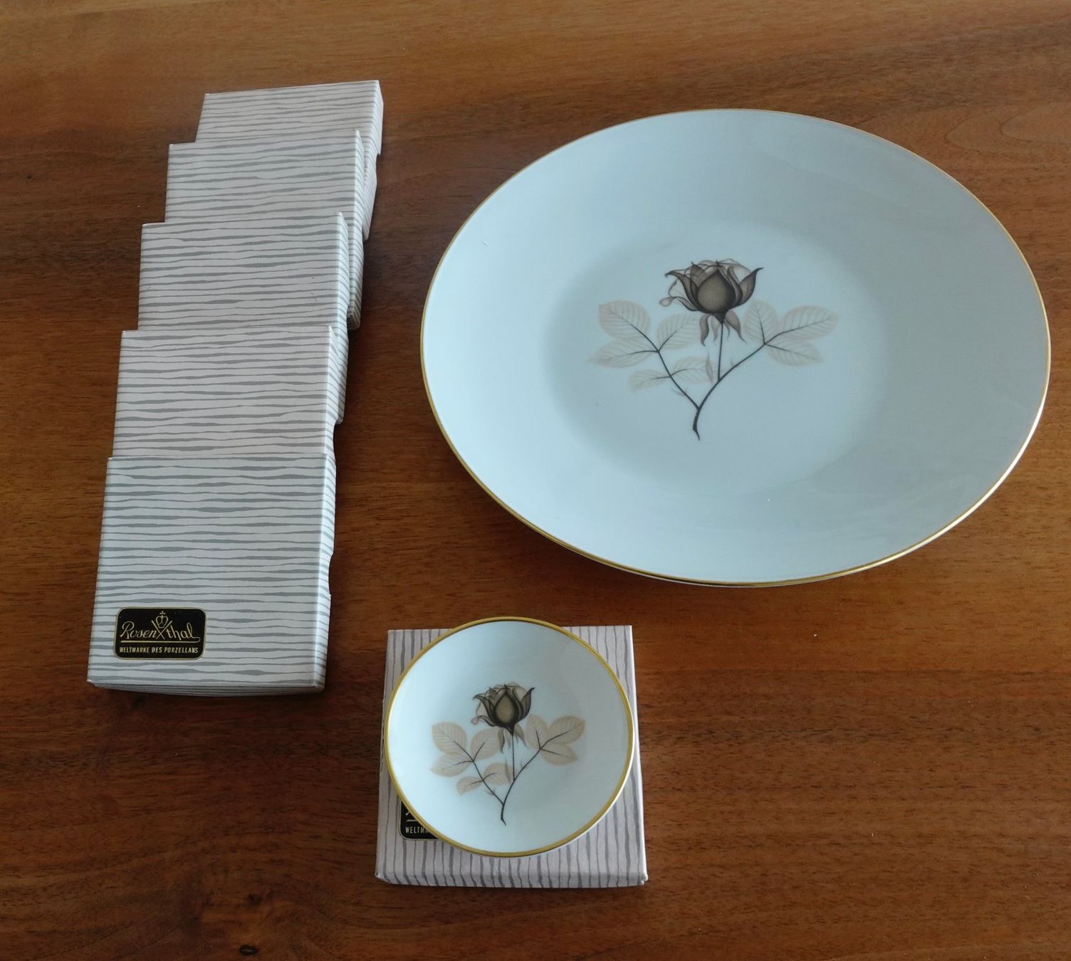 Rosenthal Set di piatti: ORIGINAL ROSENTHAL TELLER-SET - 7-TEILIG -  UNGEBRAUCHT – Nuovo (secondo la descrizione) da Chur venduto da CH-CHUR