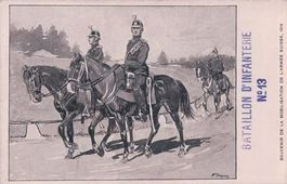 Armée Suisse, Cavalerie, Bataillon Infanterie 13 (934)