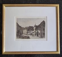 Stich, Radierung, Druck, Bild von Brugg AG