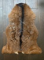 Ziegenfellteppich ca 50 x 90 cm