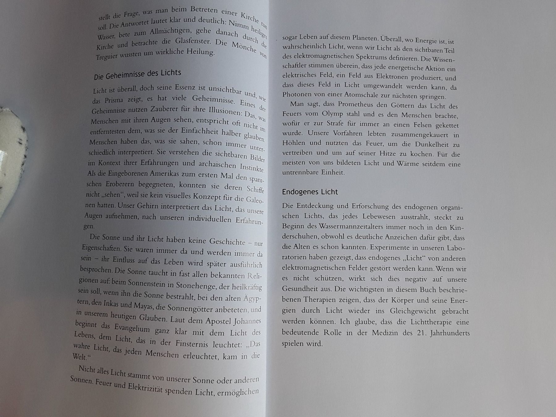 Libri: Heilende Energie des Lichts – Usato da Rebstein venduto da Buchsi03 5