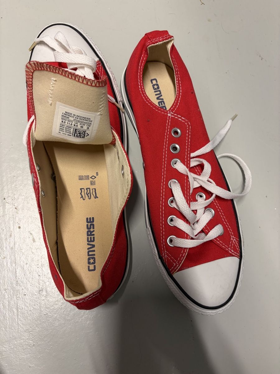 Converse Scarpe da uomo: Converse rot Gr. 43 – Nuovo (secondo la descrizione) da Frauenkappelen venduto da SSCN01 3