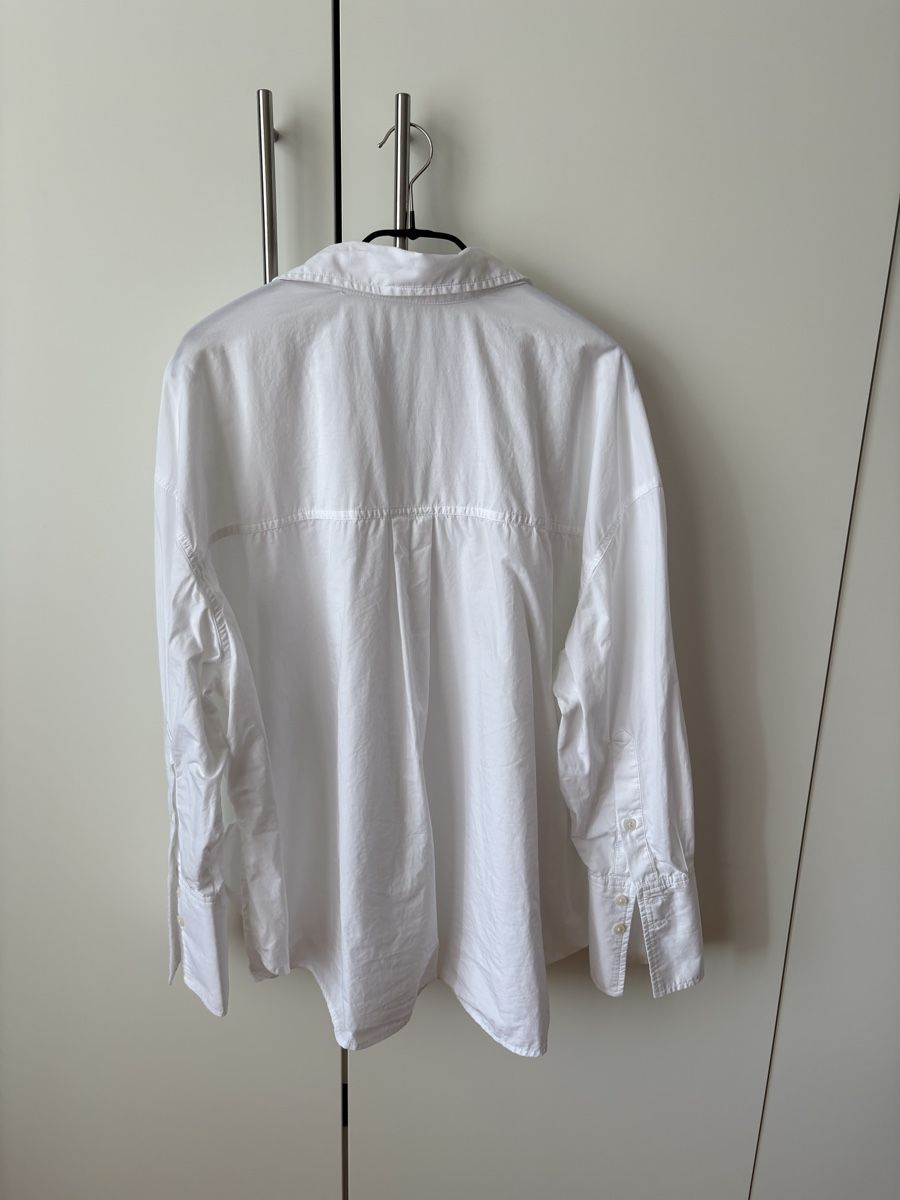 Bershka Camicette: Oversized white Shirt – Usato da St. Gallen venduto da KatieEugster 1