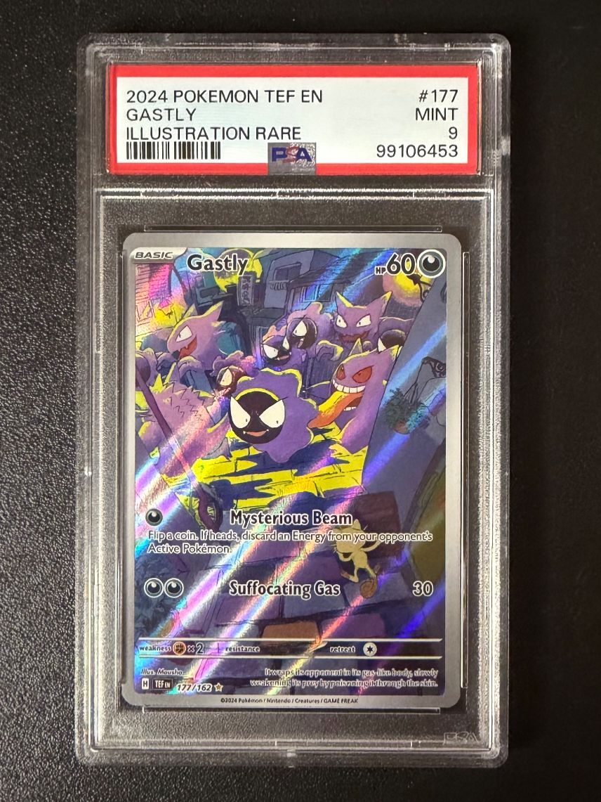 Pokémon Sammelbilder & Trading cards: Gastly #177 PSA 9 – Neu (gemäss Beschreibung) aus Niedergösgen von SwissPokeCards