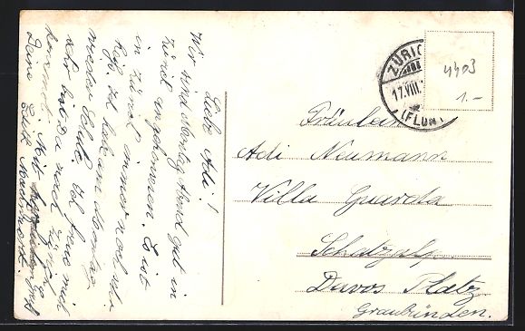 Cartoline postali: AK Zürich, Paradeplatz mit Strassenbahn – Usato da Berlin venduto da bartko-reher 1
