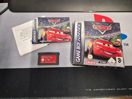 Cars Game Boy Advance Spiel mit Anleitung, CH Version