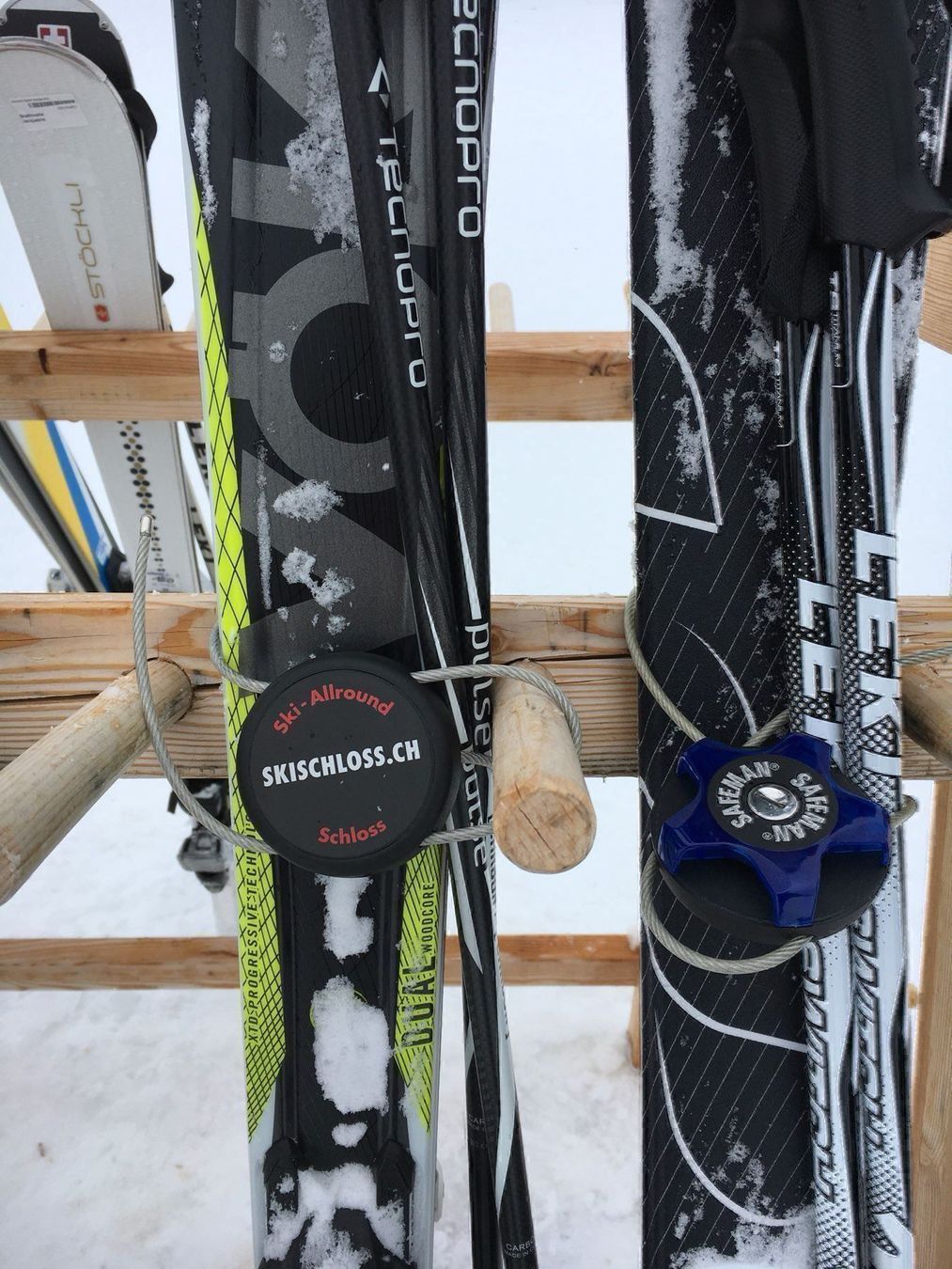 Sci: Skischloss / Snowboardschloss – Nuovo e nell'imballaggio originale da Oberwil (Dägerlen) venduto da Handelsplattform