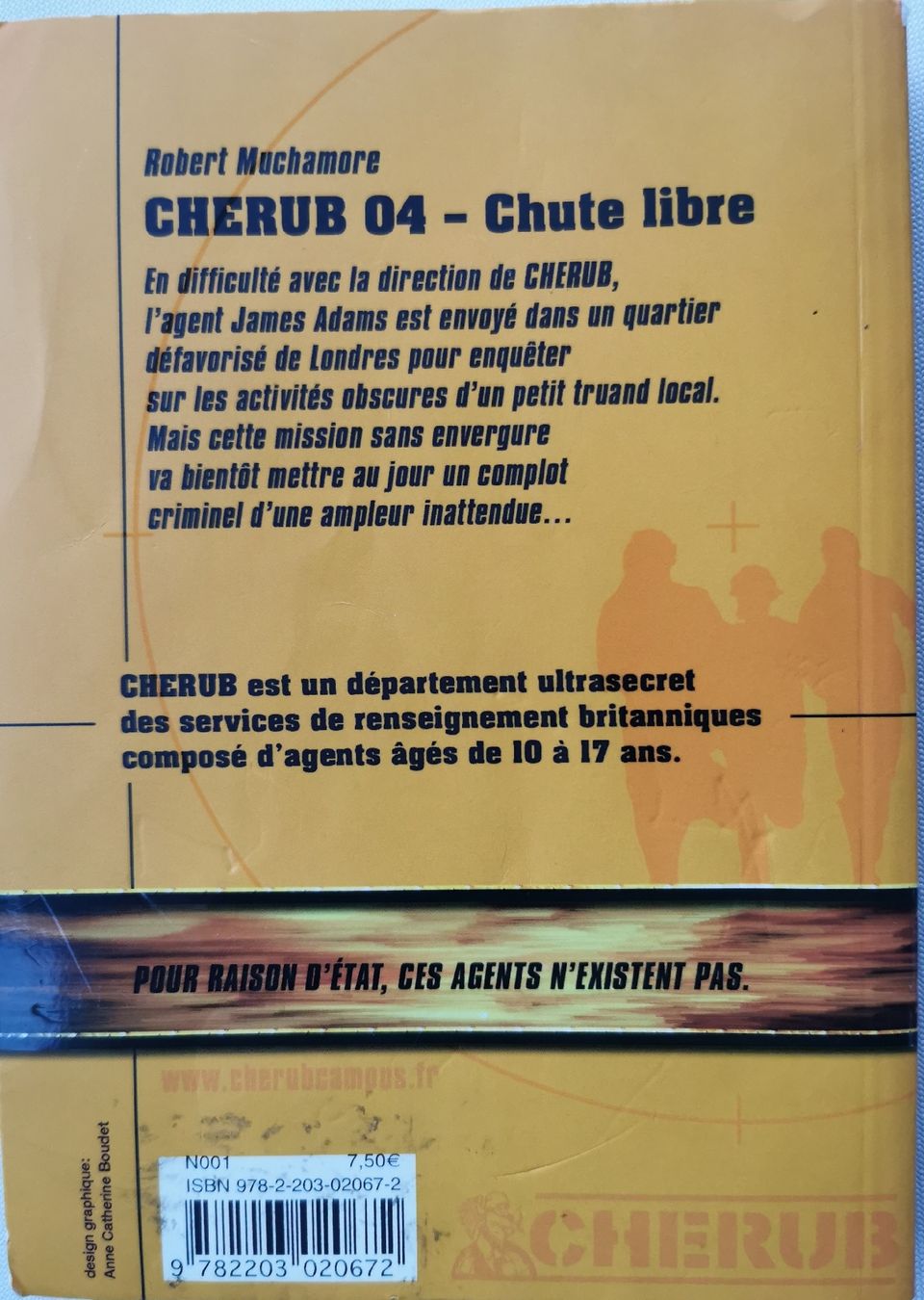 Livres: Livre CHERUB 04 Chute libre Robert Muchamore  – D'occasion à Satigny par NadDid 1