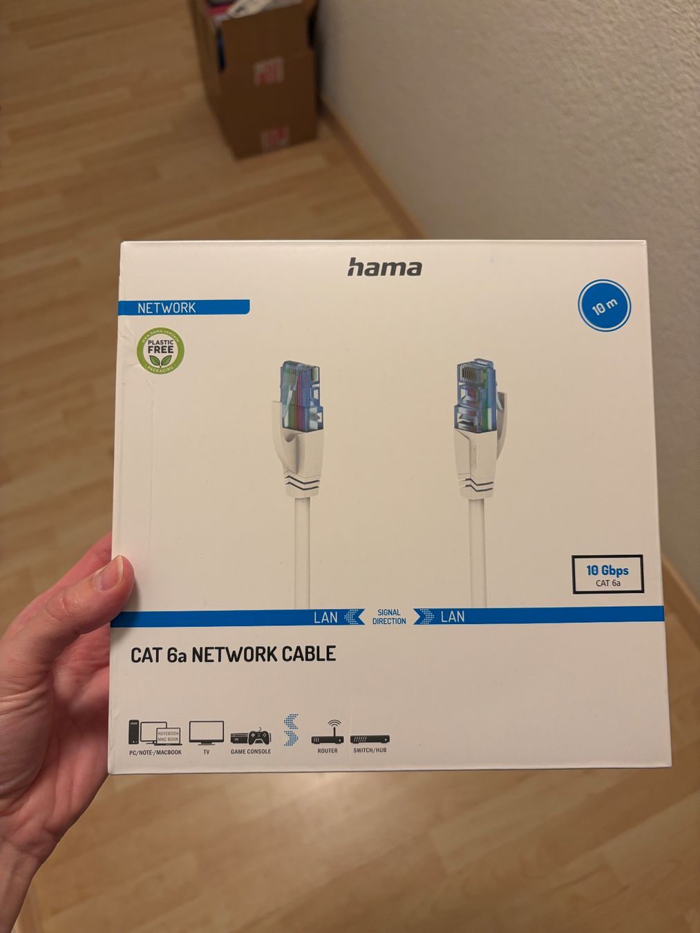 Hama Cavi: 10m Internet Kabel – Usato da Zürich venduto da cho_8wm5 5