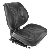 STAR11BCS Traktorsitz gepolstert schwarz
