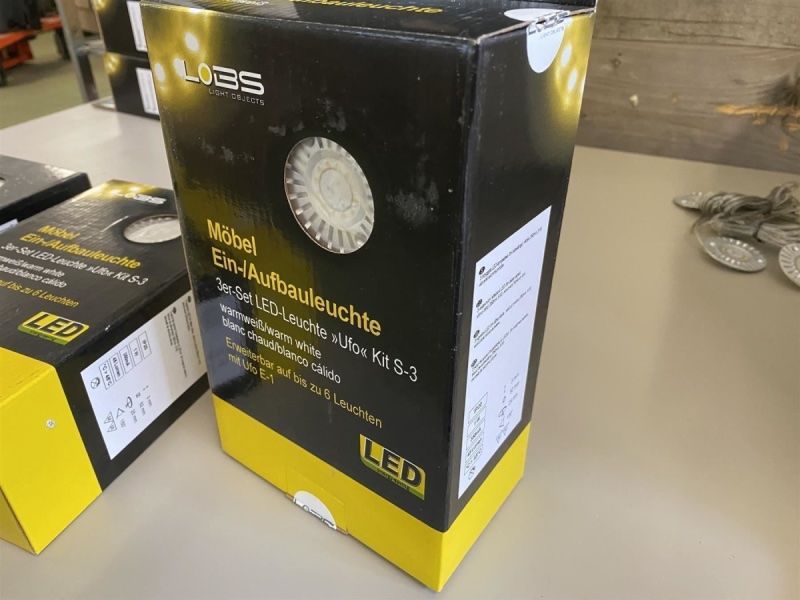 Lampade: neue dünne LED Einbauleuchten 1pack – Nuovo e nell'imballaggio originale da Necker venduto da liq24 3