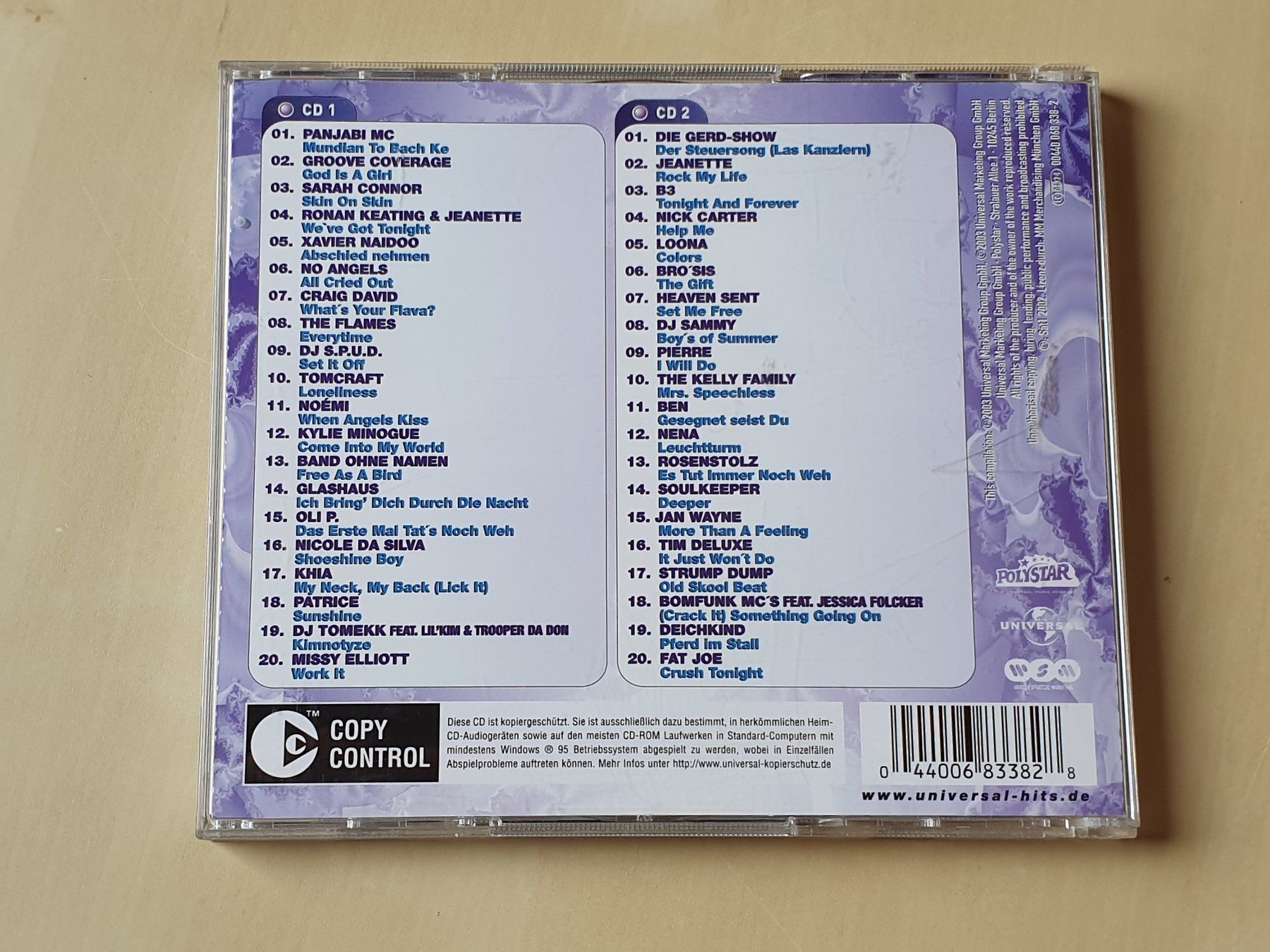 CDs: Mega Hits 2003 die erste – D'occasion à Stansstad par collectorsshop 1