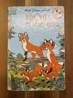 Vintage Walt Disney Buch: Rox, Vixy und ihre kleinen Füchse!