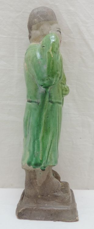 alte China Tonfigur, glasierte Figur | Kaufen auf Ricardo