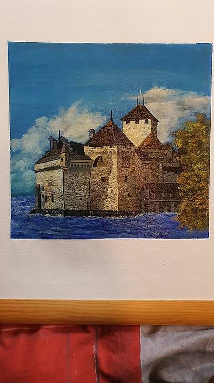 Schönes Acrylfarben Gemälde, gebraucht (Gebraucht) in Peist für CHF 55 ...