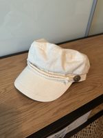 Kappe Zebra marine Stil weiss Damen Grösse M guter Zustand