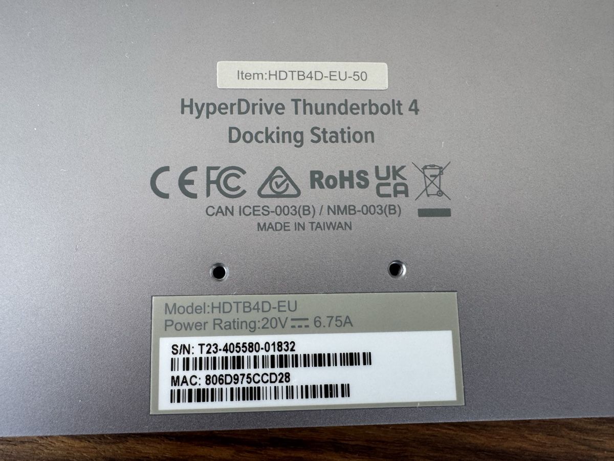 Docking station: HyperDrive Thunderbolt 4 Docking Station – Nuovo (secondo la descrizione) da Merenschwand venduto da Lorze 2