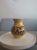 70-80 Jahren / Italien / Keramikvase gemaltes Blumendekor