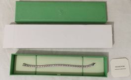 Swarovski Matrix Tennisarmband Rundschliff, Rosa (neu)
