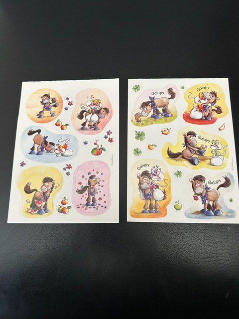 Aufkleber: Diddl/Diddlina / Galupy Sticker Set 2 – Neu (gemäss Beschreibung) aus Kloten von Monkell