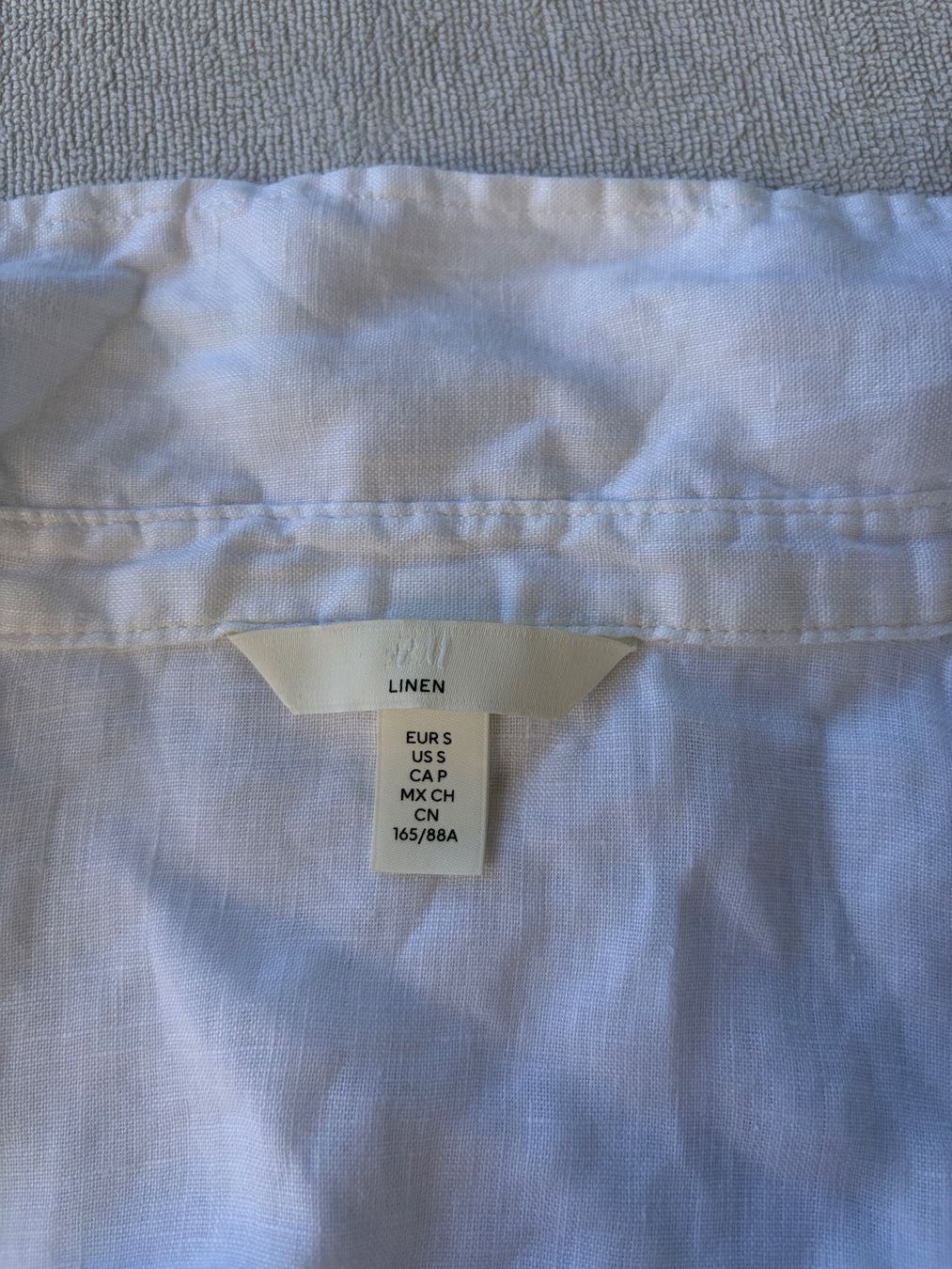 H&M Camicette: Leinenbluse weiss h&m Grösse S – Usato da Hallwil venduto da maxima2006 1