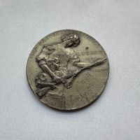 1904 Schützenmedaille Lugano in Silber *RAR*