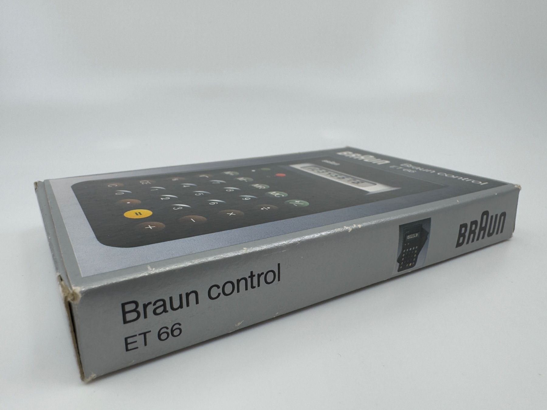 Braun Calcolatrici tascabili: Braun Control ET 66  Solar- Taschenrechner – Nuovo e nell'imballaggio originale da Winterthur venduto da Roli56 1