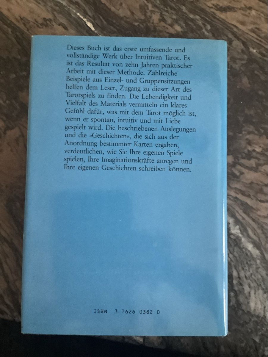 Bücher: Poker mit dem Unbewussten, Schicksalsdeutung mit Tarot – Gebraucht aus Zürich von Albatros57 1